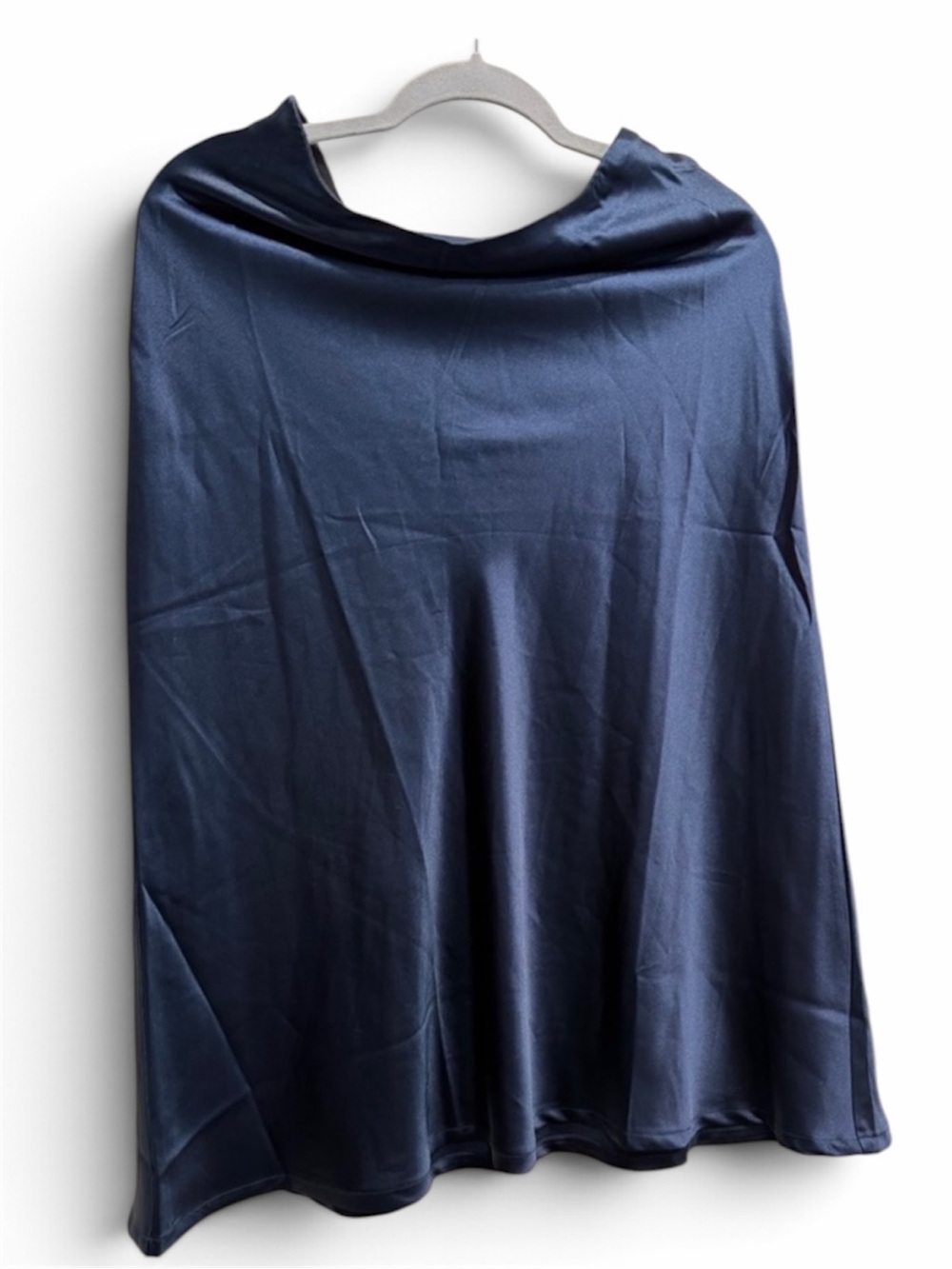 NWT Hotouch Size Small Midnight Blue A-Line Skirt.